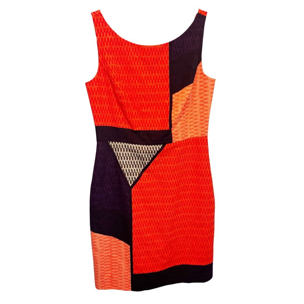 Anthropologie Tabitha Sleeveless Geometric Print Shift Dress - size 6